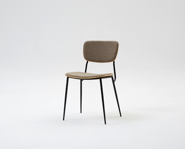 포그 1인용 디자인 스틸체어 인테리어 식탁 카페 의자